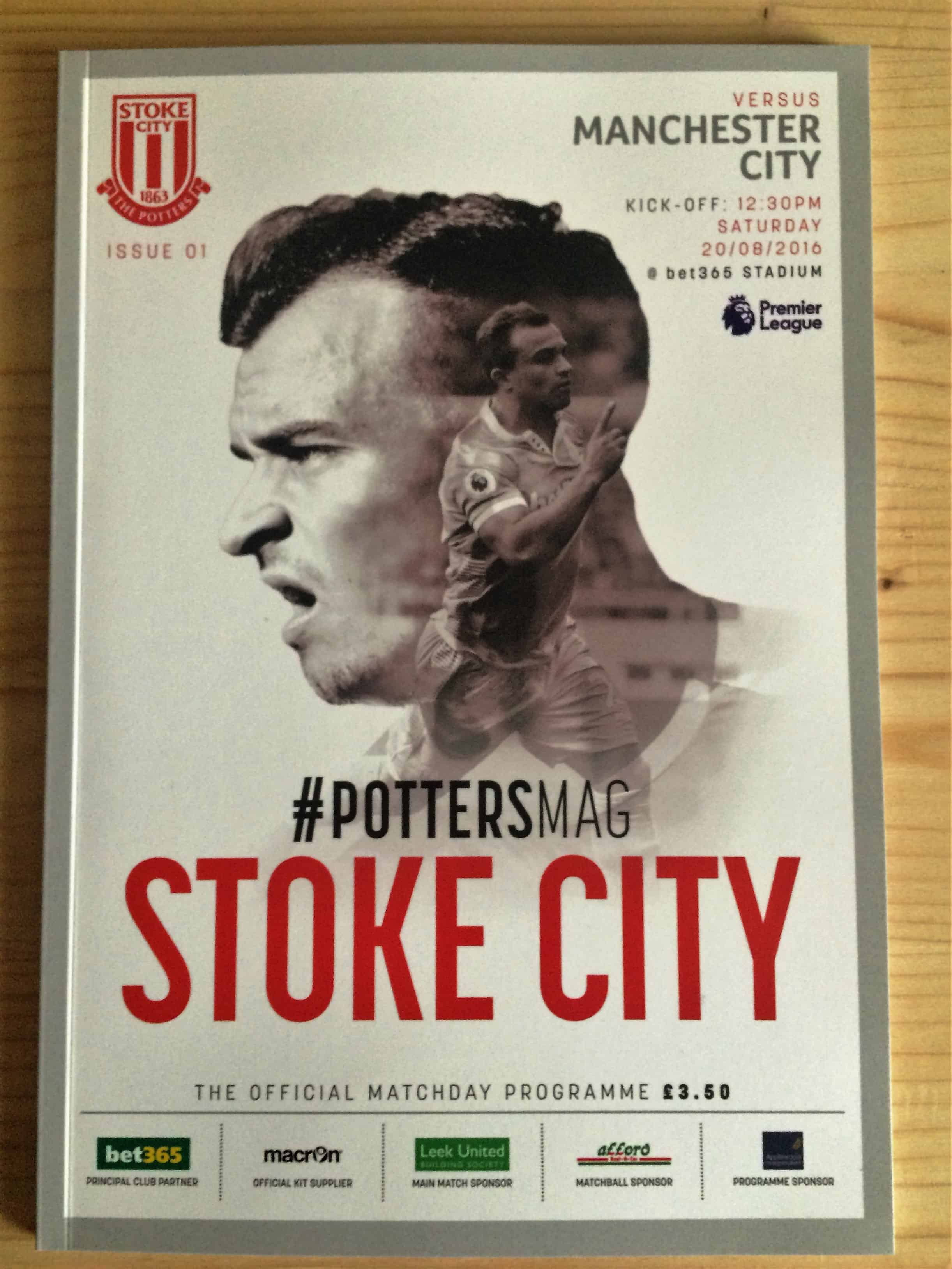 Stoke City FC v Manchester City FC